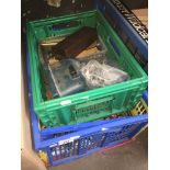 A crate of tools etc Catalogue only, live bidding available via our website. If you require P&P