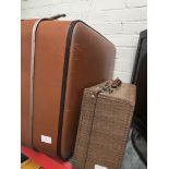 A set of vintage travel cases Catalogue only, live bidding available via our website. If you require