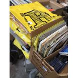 2 boxes of LPs, a bundle of LPs and few CDs Catalogue only, live bidding available via our