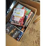 A box of DVDs Catalogue only, live bidding available via our website. If you require P&P please read