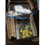 A box of cards, cigarette cards. Catalogue only, live bidding available via our website. If you