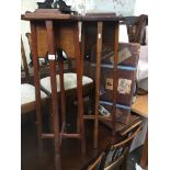 A pair of pine plant stands Catalogue only, live bidding available via our website. If you require