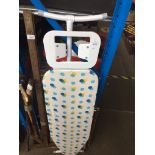 Ironing board. Catalogue only, live bidding available via our website. If you require P&P please