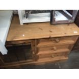 A pine av unit Catalogue only, live bidding available via our website. If you require P&P please