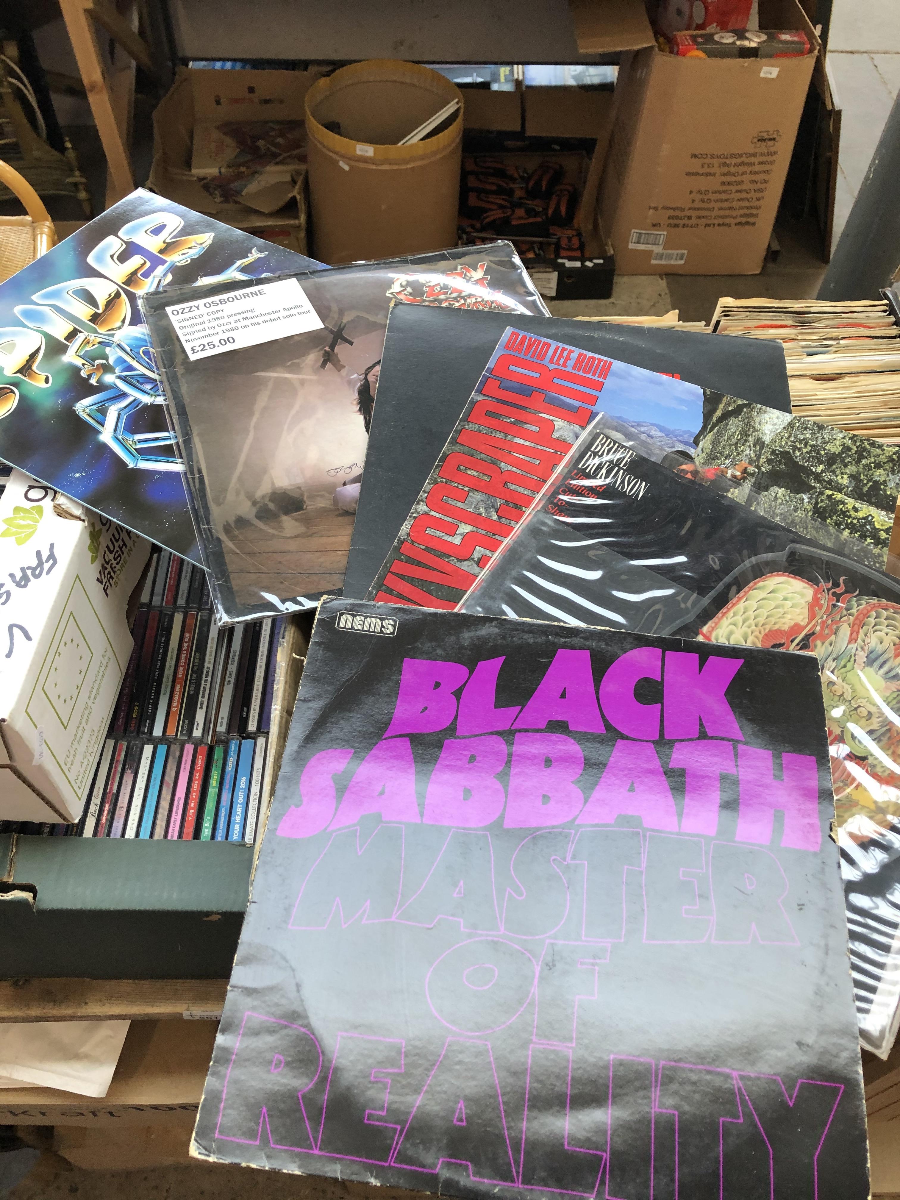 A collection of heavy metal/rock records Catalogue only, live bidding available via our website. - Image 3 of 13