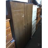 A Meredew Furniture doubel wardrobe Catalogue only, live bidding available via our website. If you