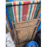 Two teak deck chairs Catalogue only, live bidding available via our website. If you require P&P