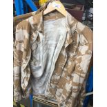 3 army issue camouflage jackets Catalogue only, live bidding available via our website. If you