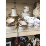 2 part sets of tea service - one Royal Albert china and another Royal Doulton Furness Bermuda line