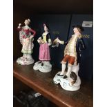 3 Spode figures - boxed. Catalogue only, live bidding available via our website. Please note we