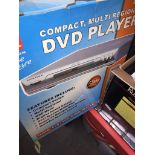 A multi regional DVD player Catalogue only, live bidding available via our website. Please note we