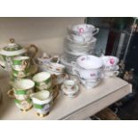 Tuscan China teaware, Royal Doulton teaware and Royal Albert teaware Catalogue only, live bidding