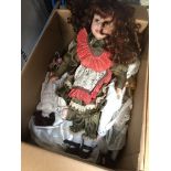 A box of Dolls Catalogue only, live bidding available via our website. Please note we can only