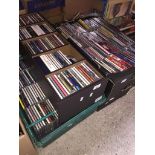 3 boxes and a CD case containing various CDs Catalogue only, live bidding available via our website.