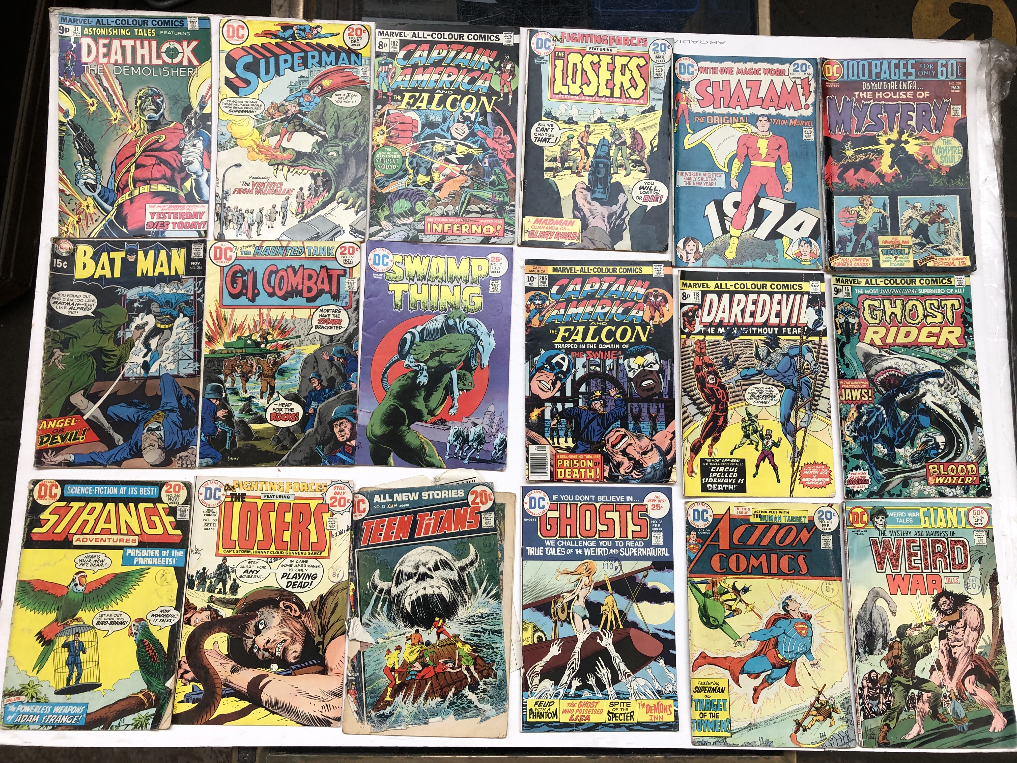 A box of 1960s/70s DC, Marvel comics etc Catalogue only, live bidding available via our website. - Image 4 of 7