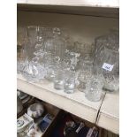 Selection of glassware Catalogue only, live bidding available via our website. Please note we can