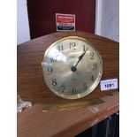 A Metamec 1960s mantle clock Catalogue only, live bidding available via our website. Please note