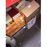 5 boxes of books Catalogue only, live bidding available via our website. Please note we can only