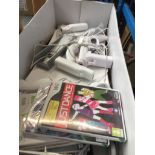 A Wii, Wii fit, controllers and games etc Catalogue only, live bidding available via our website.