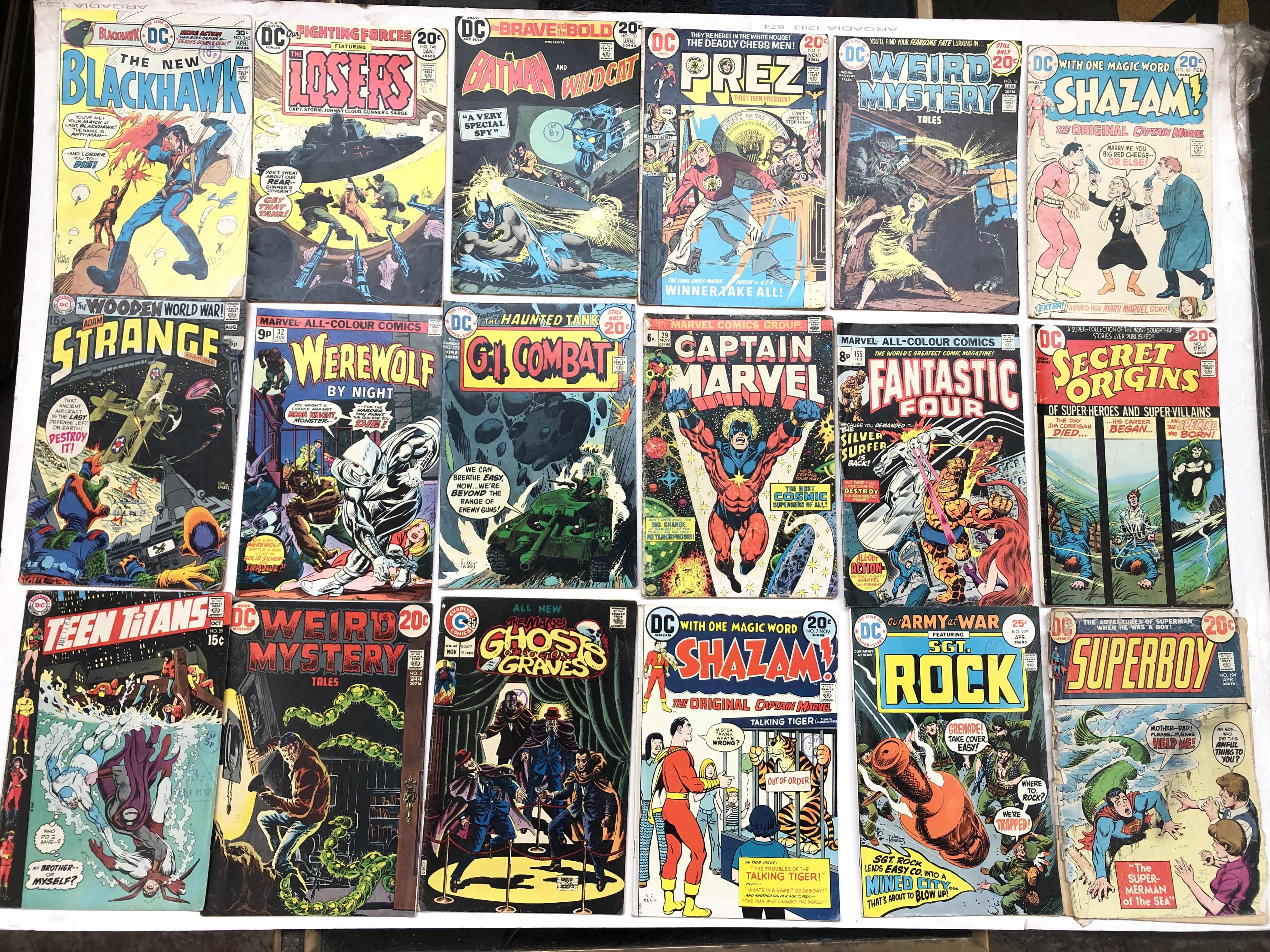 A box of 1960s/70s DC, Marvel comics etc Catalogue only, live bidding available via our website. - Image 5 of 7