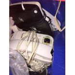 A bag of home telephones. Catalogue only, live bidding available via our website. Please note we can