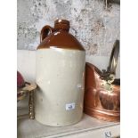 Large stoneware bottle Catalogue only, live bidding available via our website. Please note we can