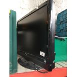 A Hitachi 22"LCD television, NO REMOTE Catalogue only, live bidding available via our website.