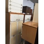 Two wardrobes, dressing table and chest of drawers Catalogue only, live bidding available via our