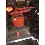 A Sovereign electric rotary lawn mower Catalogue only, live bidding available via our website.