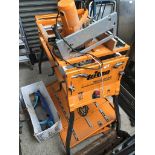 A Triton 2000 Workcentre router table. Catalogue only, live bidding available via our website.