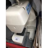 Brother electric sewing machine - no power lead. Catalogue only, live bidding available via our