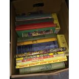 A box of books Catalogue only, live bidding available via our website. Please note we can only