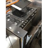 A Cannon Gas Range cooker complete with splash back and cooker hood,fittings included .( UNUSED)