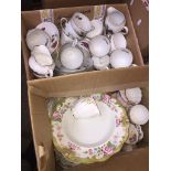 2 boxes of teaware including Bell and Chodziez Catalogue only, live bidding available via our