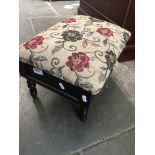 Black stool Catalogue only, live bidding available via our website. Please note we can only