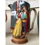 Beswick Romeo and Juliet jug Catalogue only, live bidding available via our website. Please note