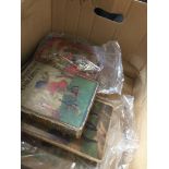 A box of old children's books. Catalogue only, live bidding available via our website. Please note