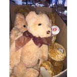 6 Hamley teddy bears and 1 other. Catalogue only, live bidding available via our website. Please