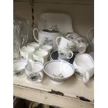 Susie Cooper Glen Mist teaware approx. 30 pieces Catalogue only, live bidding available via our