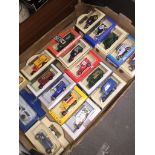 A box of boxed model cars Catalogue only, live bidding available via our website. Please note we can