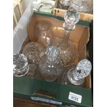 6 decanters including Edinburgh Catalogue only, live bidding available via our website. Please