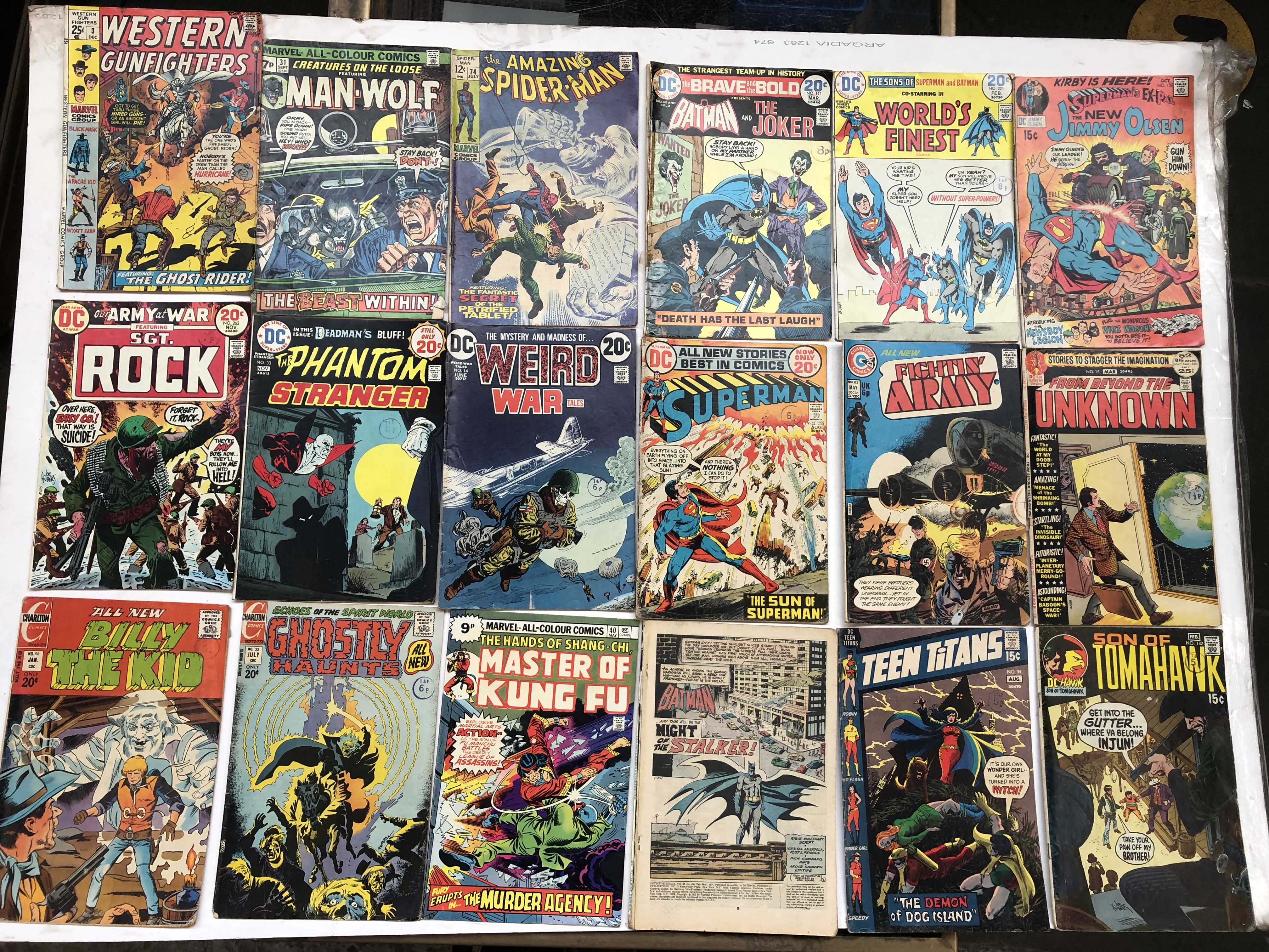 A box of 1960s/70s DC, Marvel comics etc Catalogue only, live bidding available via our website. - Image 3 of 7