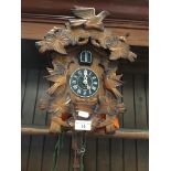 A cuckoo clock Catalogue only, live bidding available via our website. Please note we can only