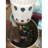 Tub of marbles etc. Catalogue only, live bidding available via our website. Please note we can