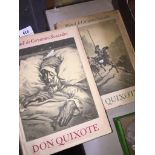 Don Quixote vol I and II, in German, illustrated by Gustav Dore Catalogue only, live bidding