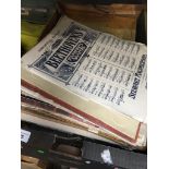 A box of sheet music Catalogue only, live bidding available via our website. Please note we can only