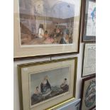 After Sir William Russell Flint, two prints, one ltd edition with Michael Stewart Fine Art blind