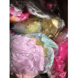 A box of unused children's clothes Catalogue only, live bidding available via our website. Please