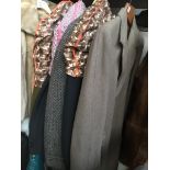 Five items of Gents clothing, Jackets and Overcoats Catalogue only, live bidding available via our