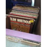 A box of LPs Catalogue only, live bidding available via our website. Please note we can only provide